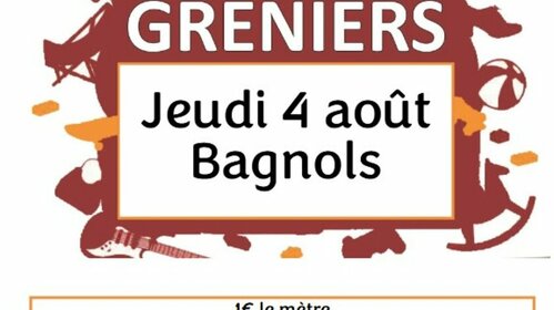 Vide Grenier Jeudi 4 Aout